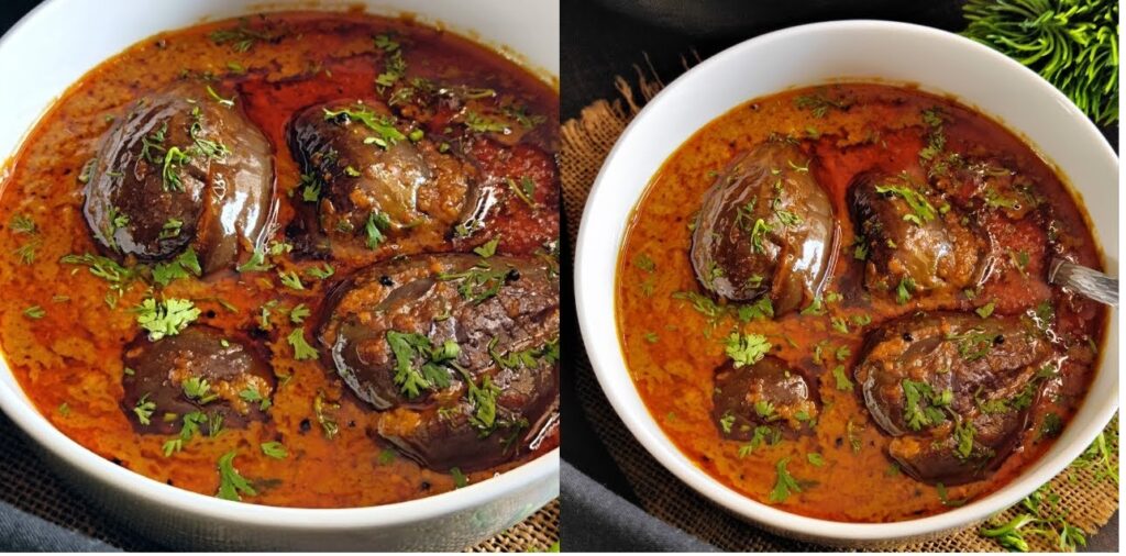 Special Bharli Vangi (Stuffed Brinjal)