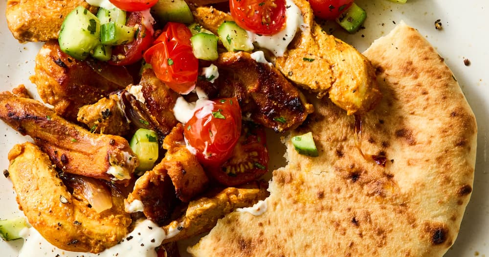 Father’s Day Special: Chicken Shawarma Sheet-Pan Dinner