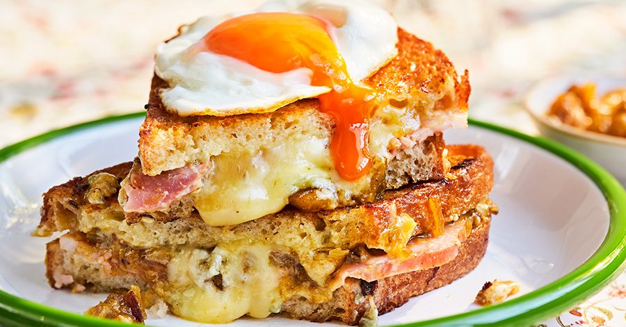 Father’s Day Special: Blue Cheese, Ham & Egg Toastie