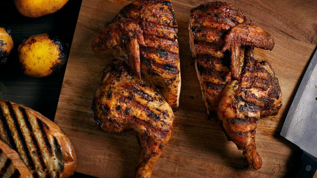 Father Day Special: Grilled Brick Chicken